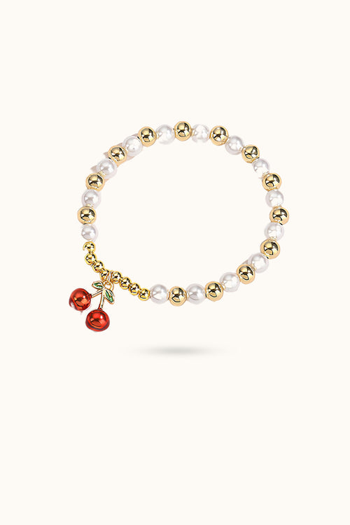 Cherry Charm Bracelet