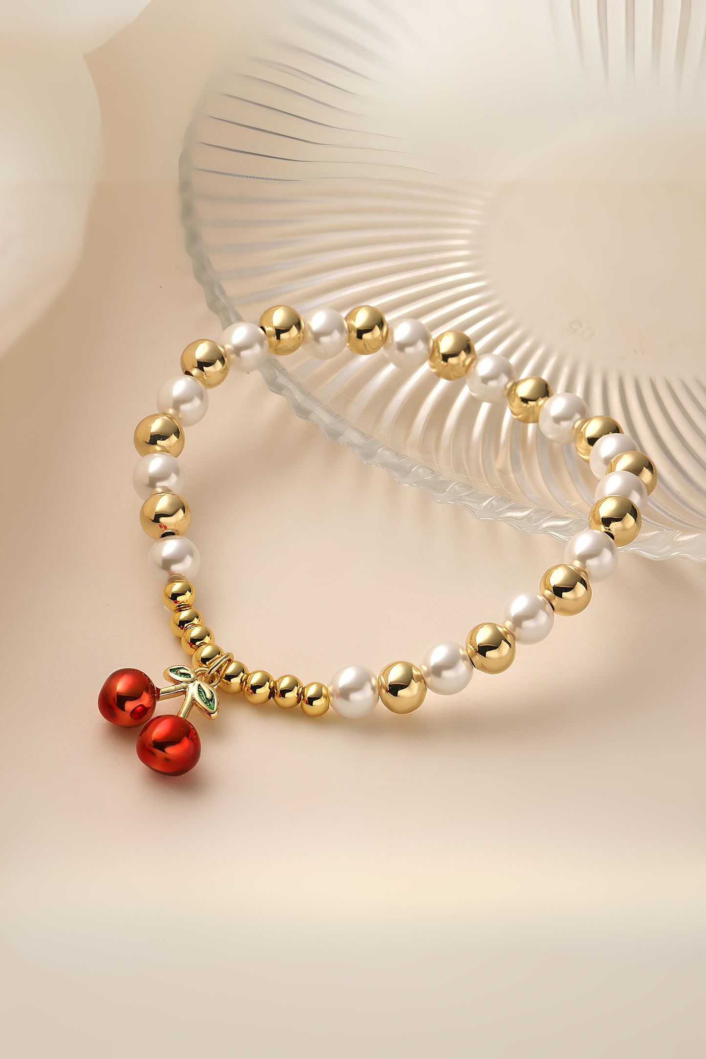 Cherry Charm Bracelet