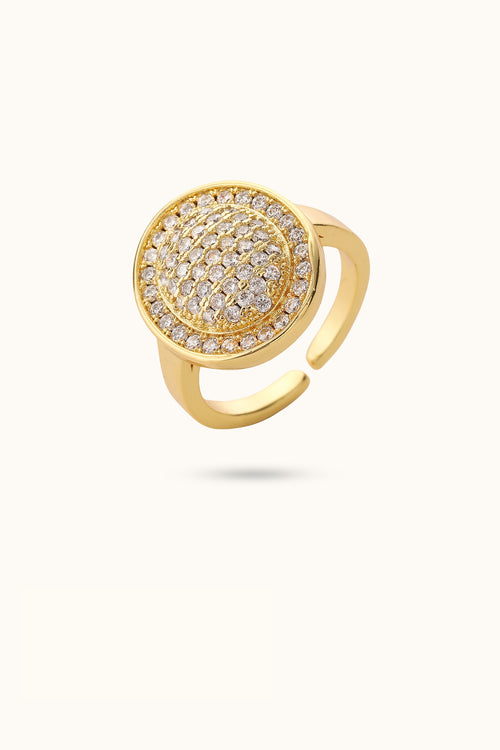 Circle Diamond Ring