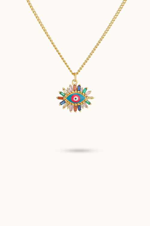 Colored Diamond All-Seeing Eye