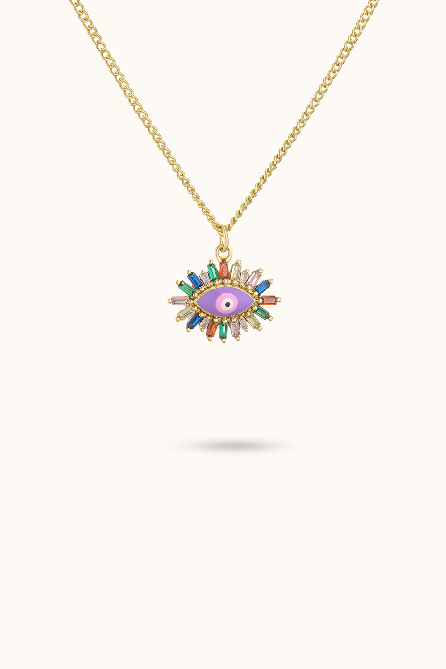 Colored Diamond All-Seeing Eye