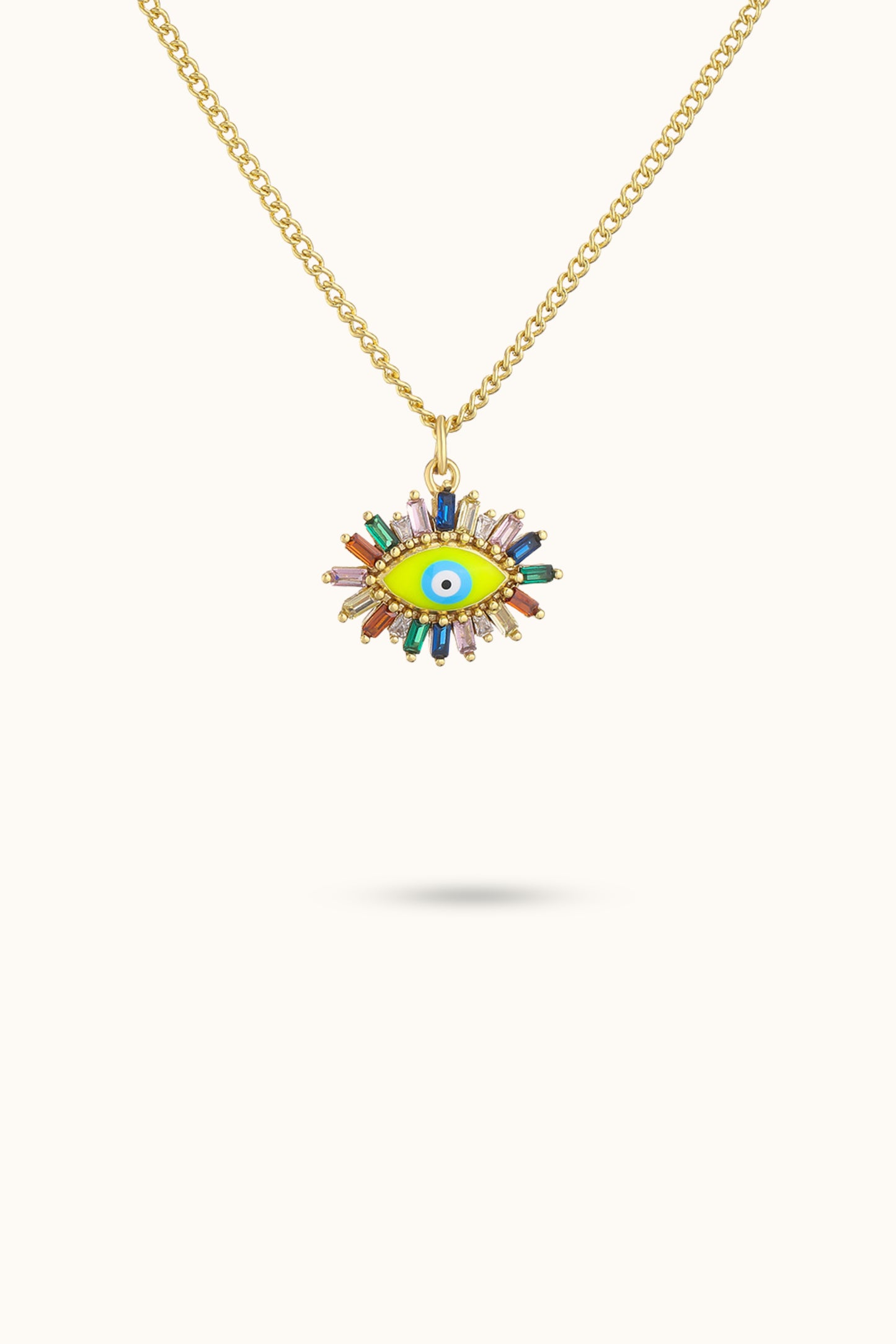 Colored Diamond All-Seeing Eye