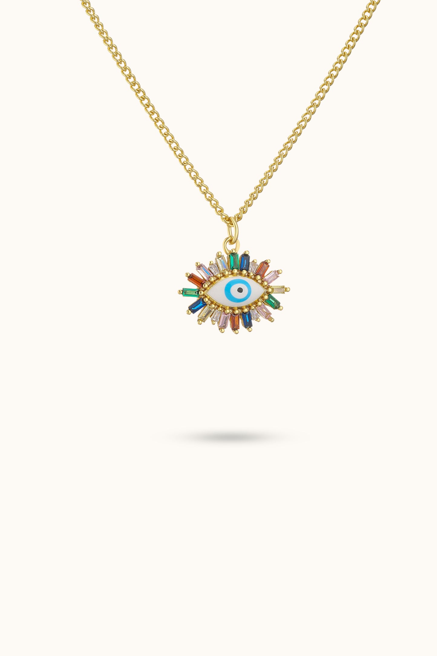 Colored Diamond All-Seeing Eye