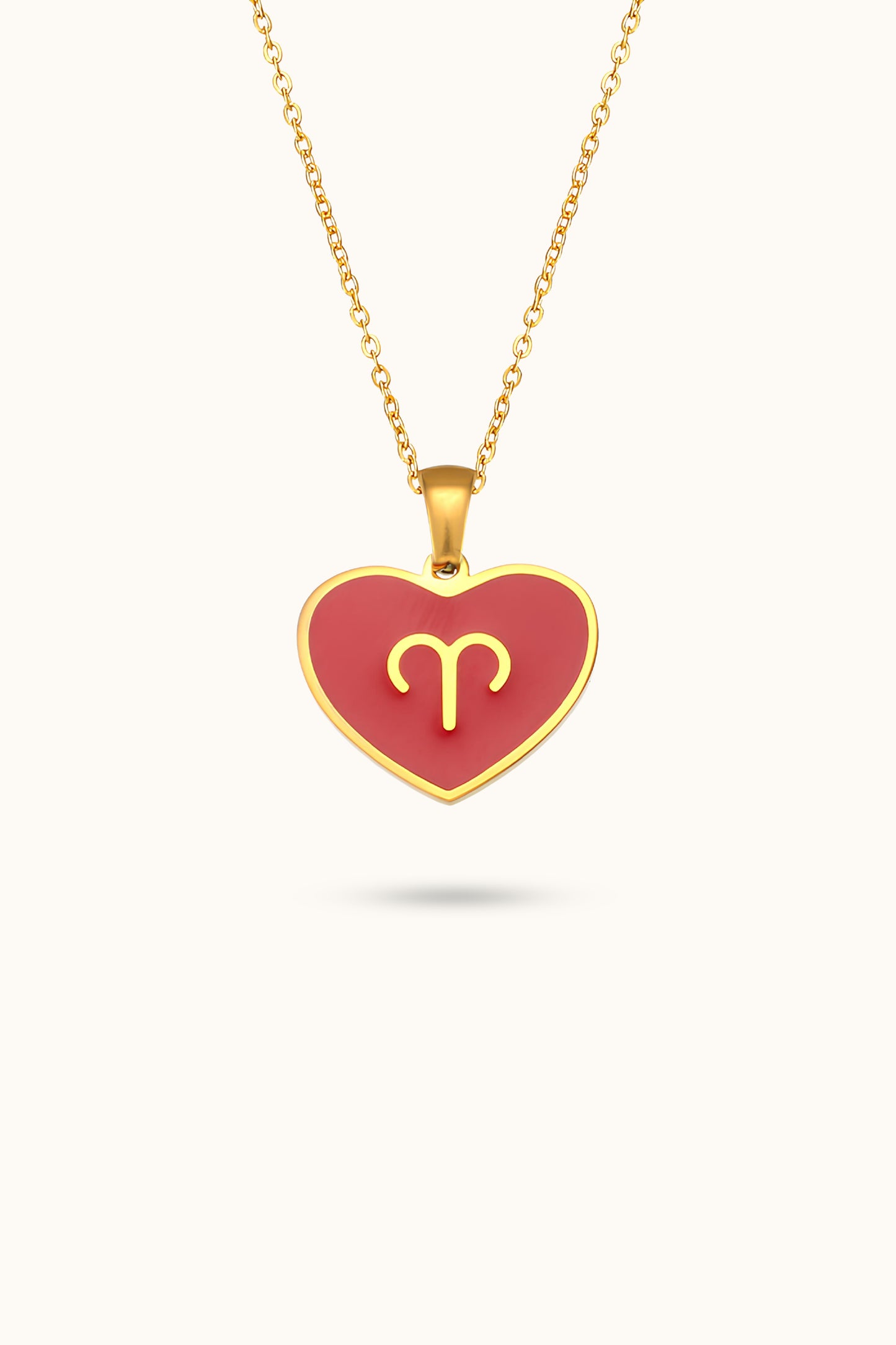 Colorful Heart-shaped Necklace