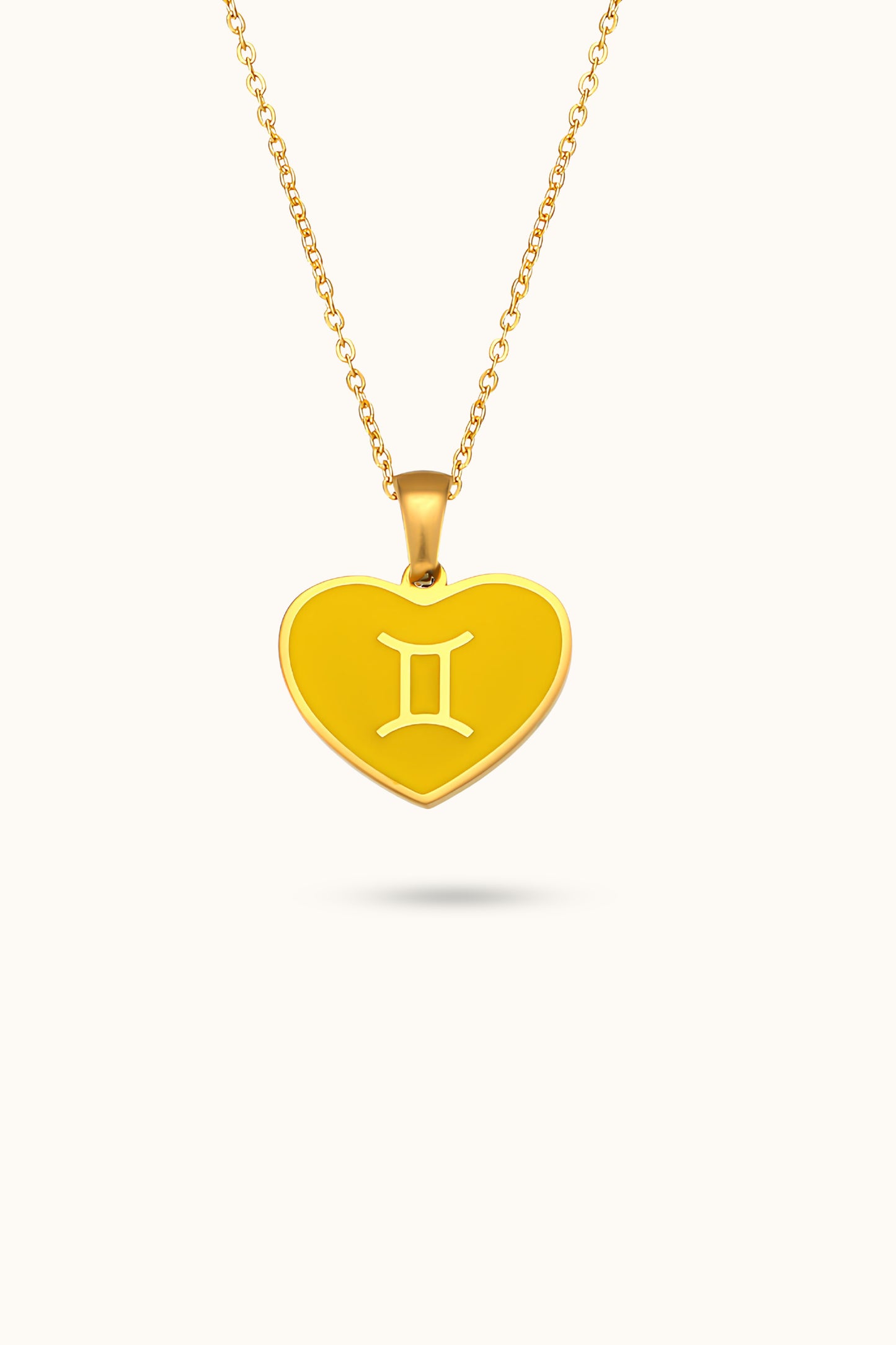 Colorful Heart-shaped Necklace