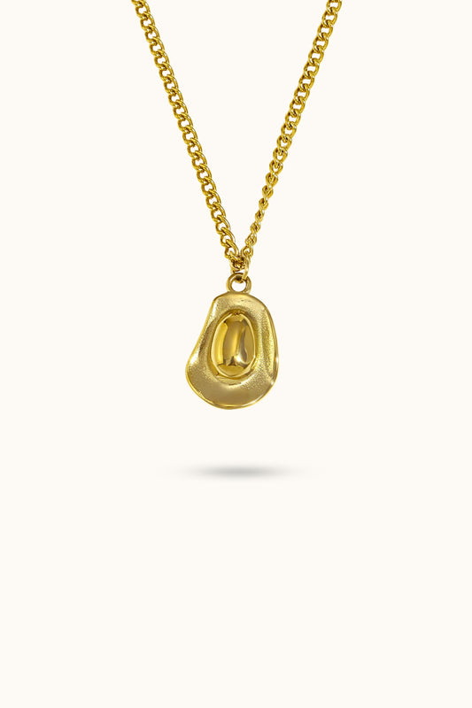 Cowboy hat pendant necklace