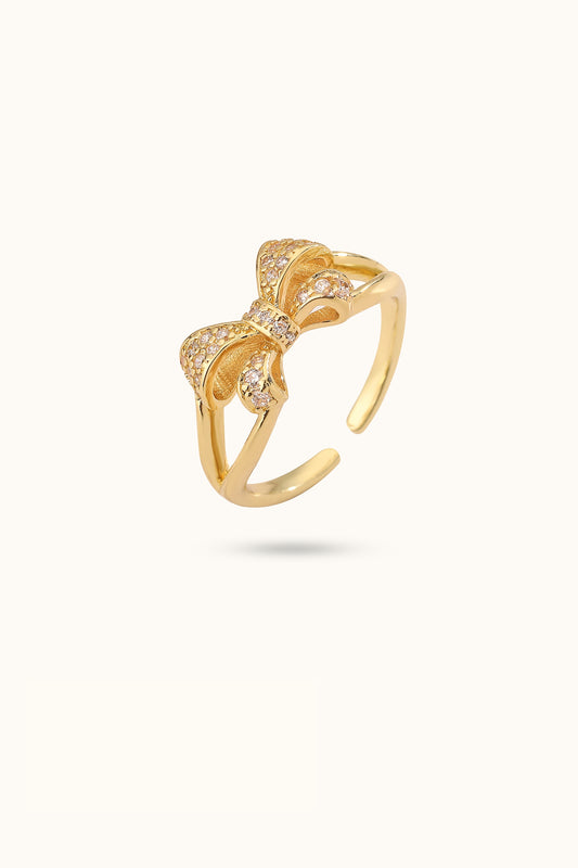 Bow Diamond  Ring