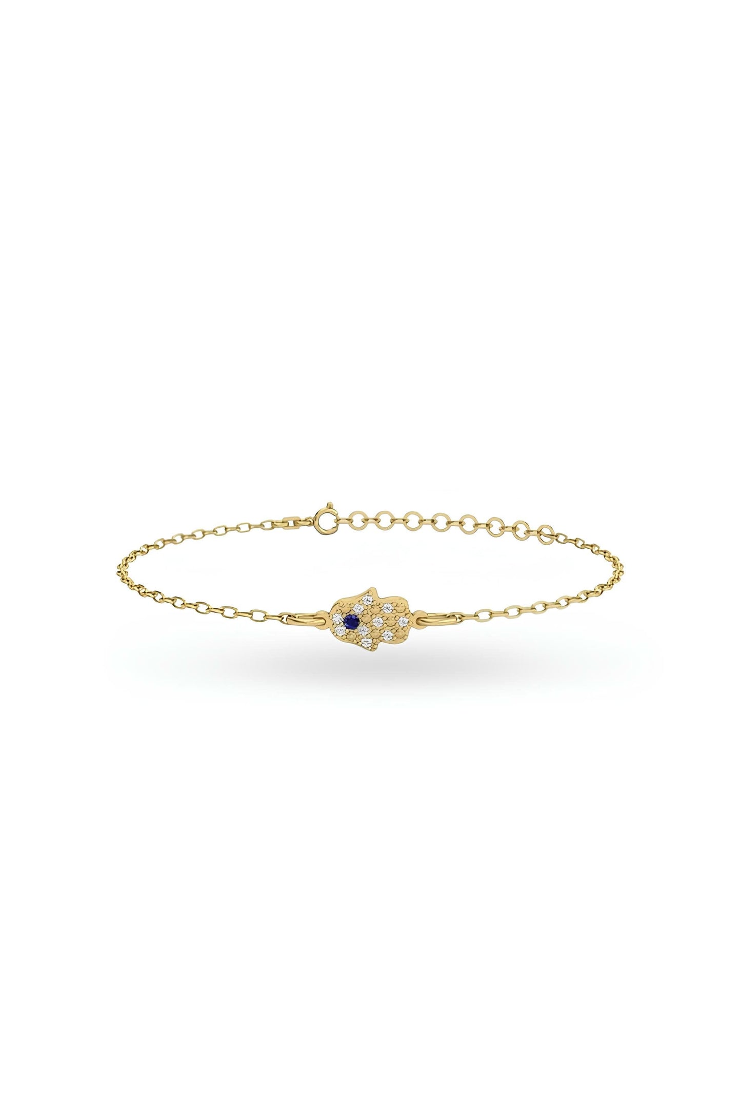 Diamond Pave Hamsa Bracelet