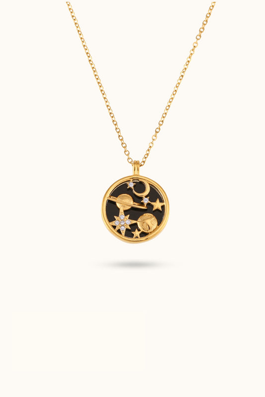 Earth star shell necklace