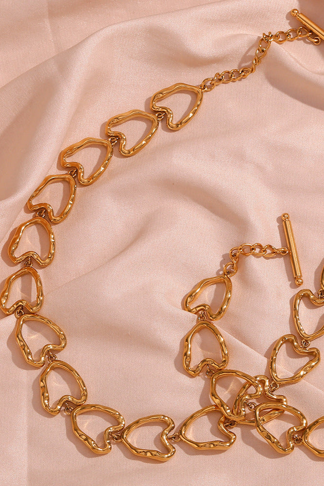 Flowing Heart Necklace