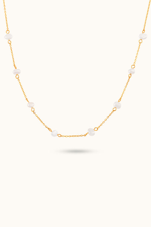 Freshwater Pearl Chain Necklace