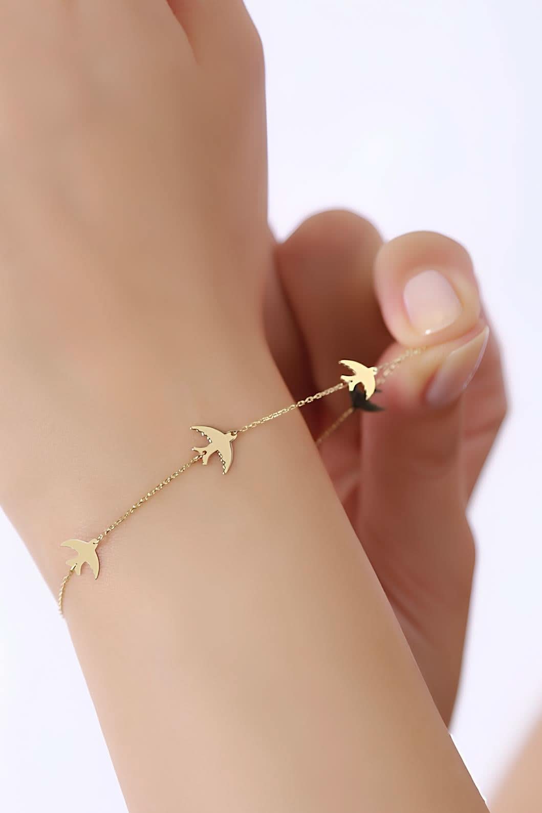 Gold Dove Bracelet