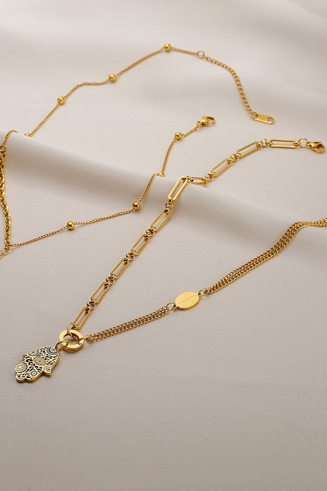 Hand of Fatima  Pendant Necklace