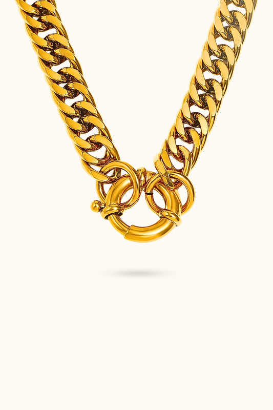 Hip Hop OT Thick Chain Necklace