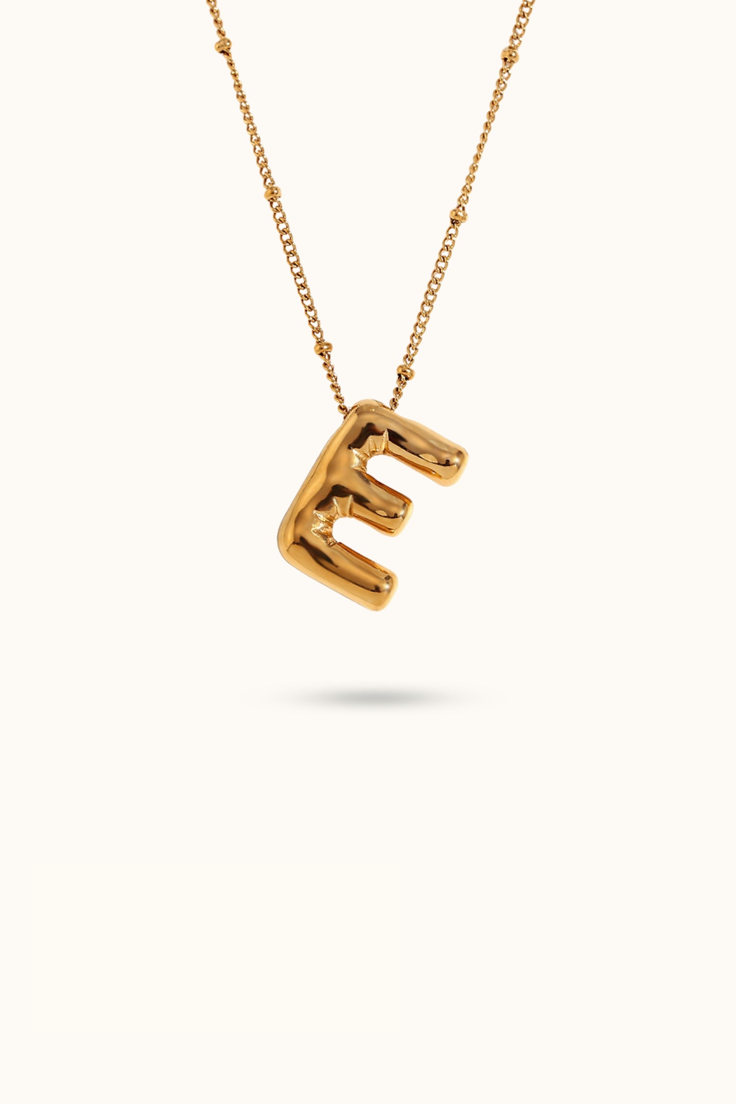 Name Party Ballon Initial Necklace