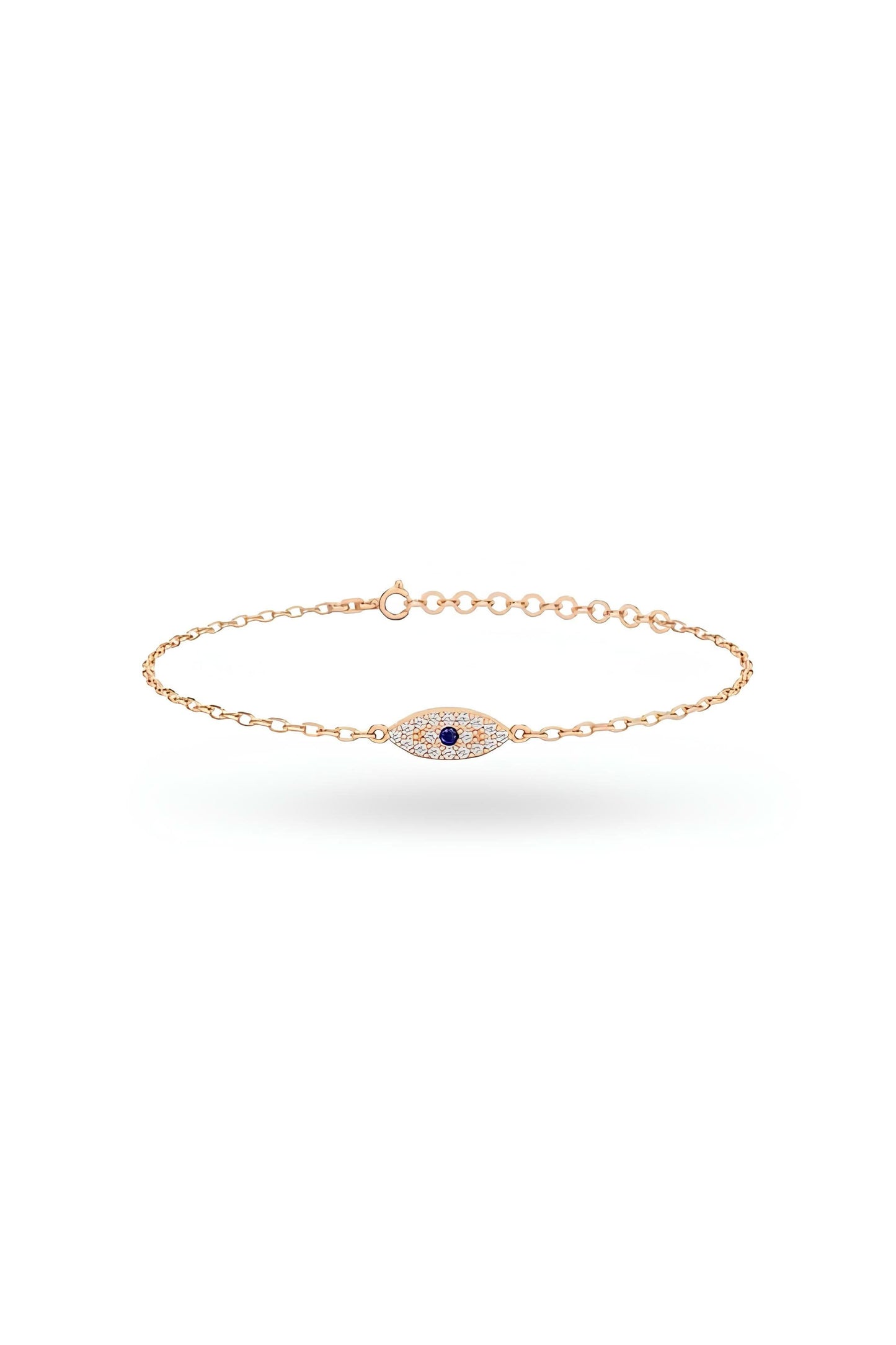 Pave Evil Eye Bracelet
