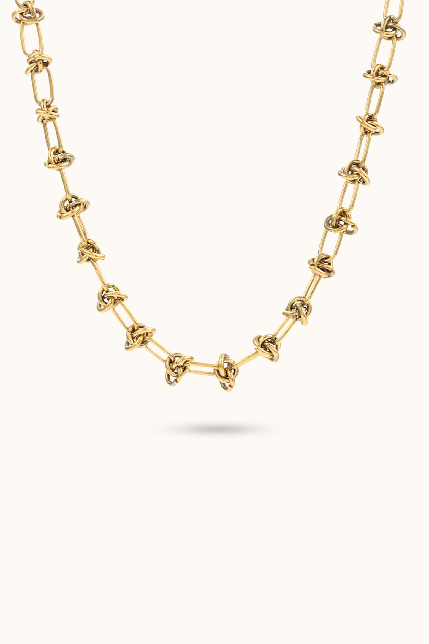 Rope Knot Chain Necklace
