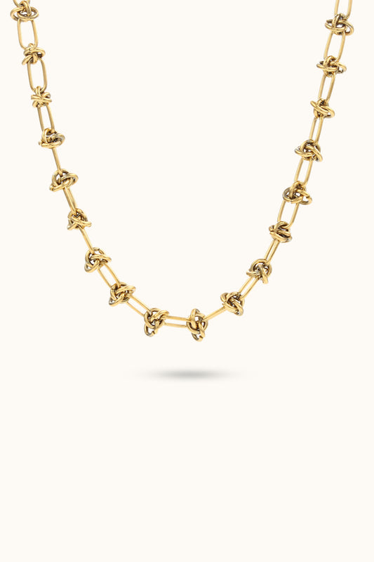 Rope Knot Chain Necklace