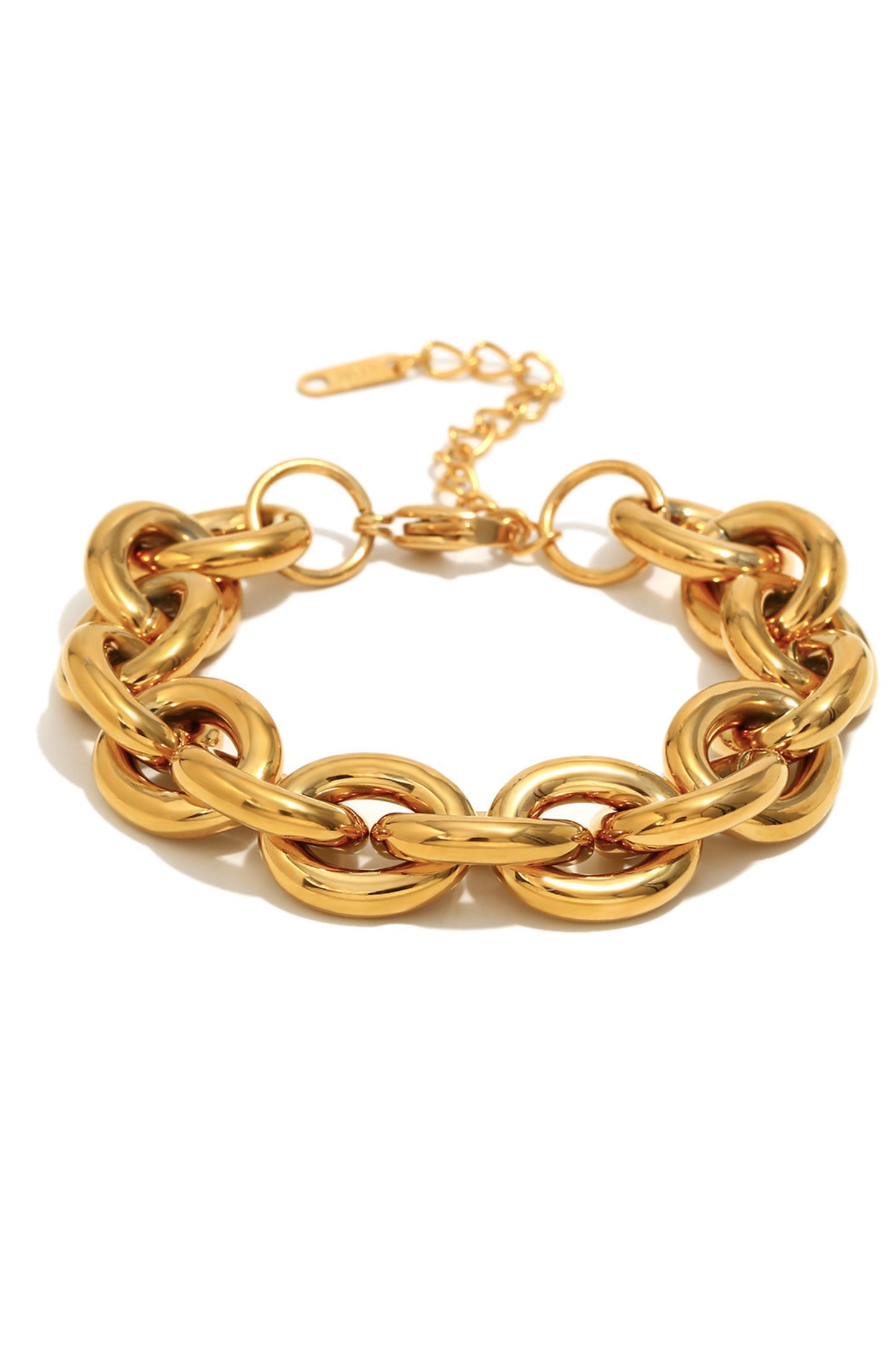 Round thick chain Bracelet