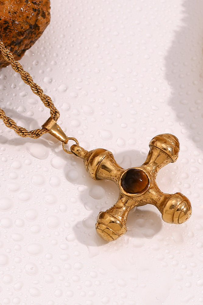 Rudder Pendant Necklace
