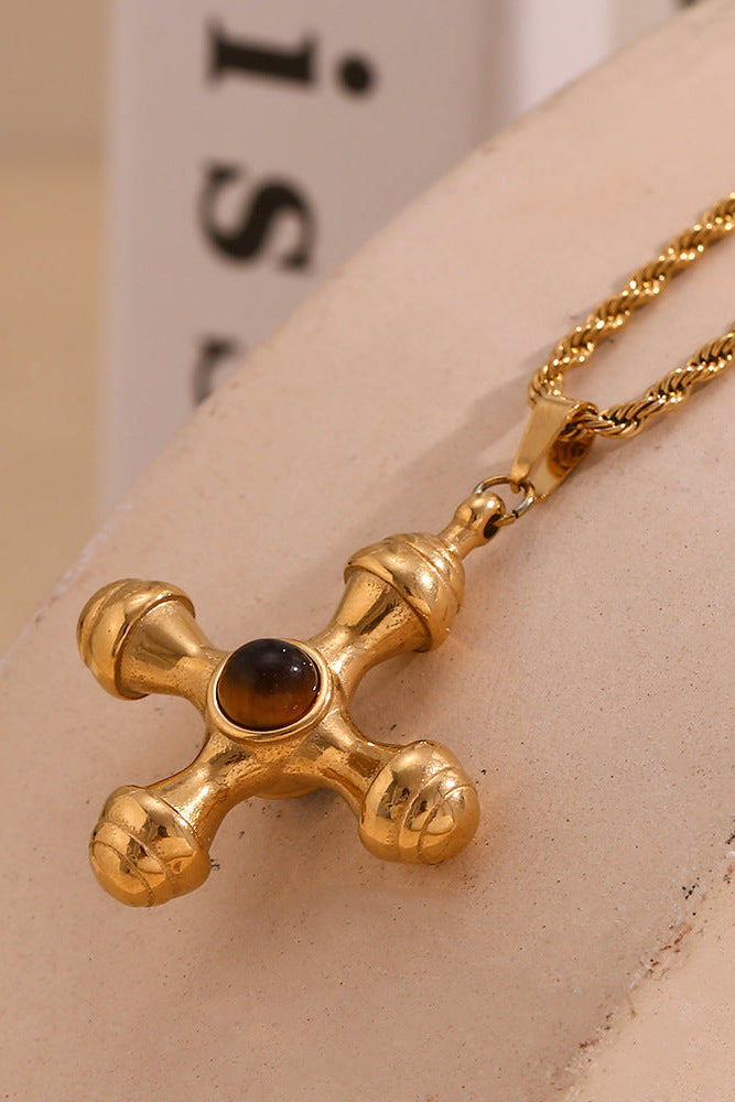 Rudder Pendant Necklace