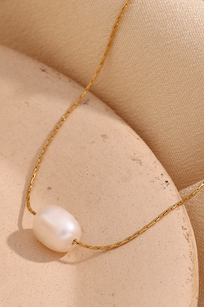 Single Freshwater Pearl Necklace