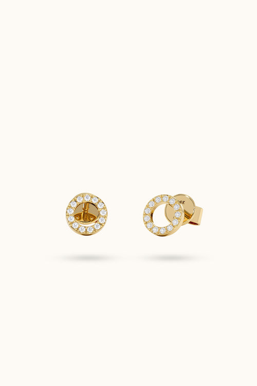 Small Diamond Stud Earrings