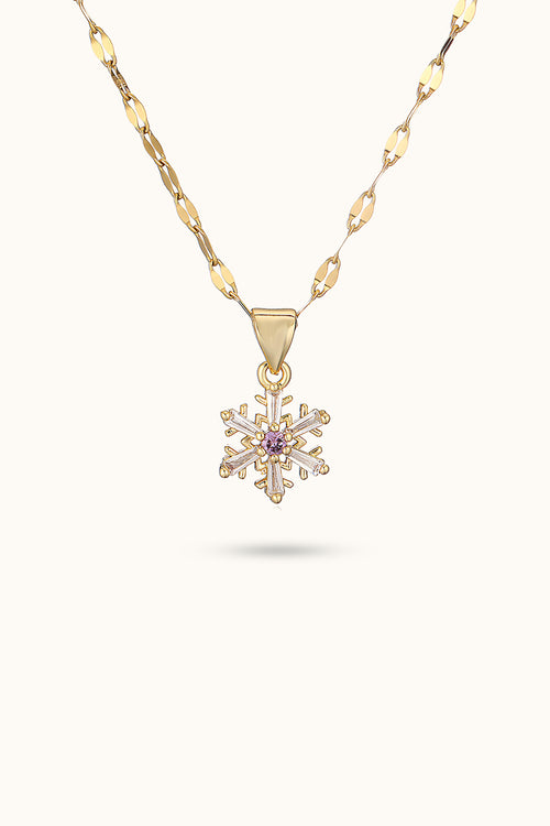 Snowflake Pendant Necklace