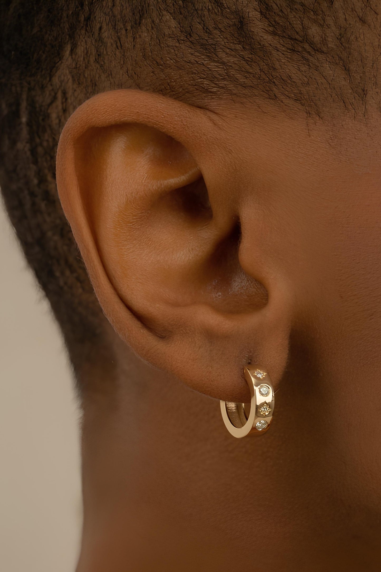Solid Gold and Natural Diamonds