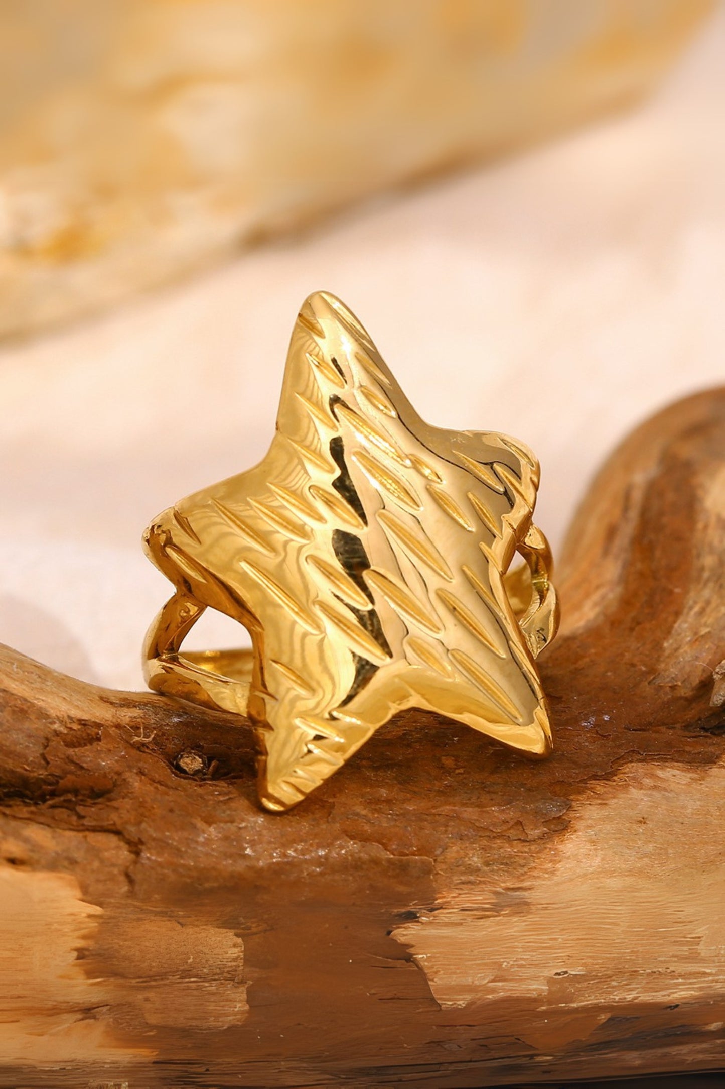 Starfish Pattern Ring