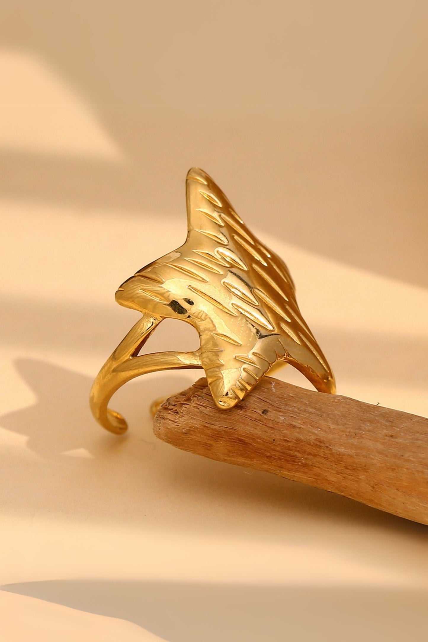Starfish Pattern Ring