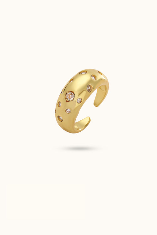 Switch Diamond Arc Ring