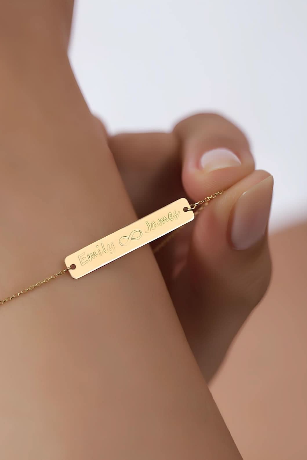 Tag Bullion Bracelet