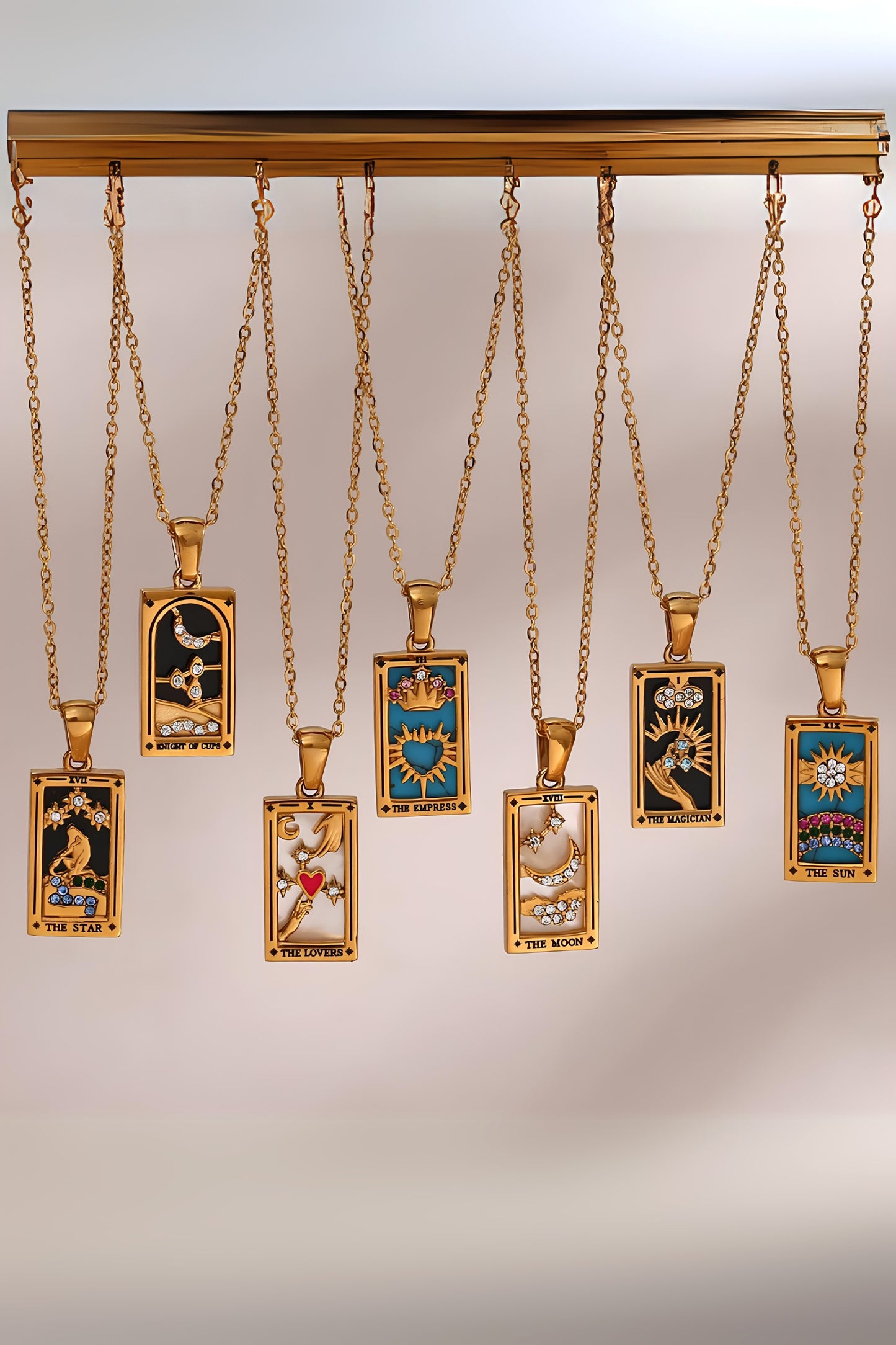 Tarot Card Necklace V1