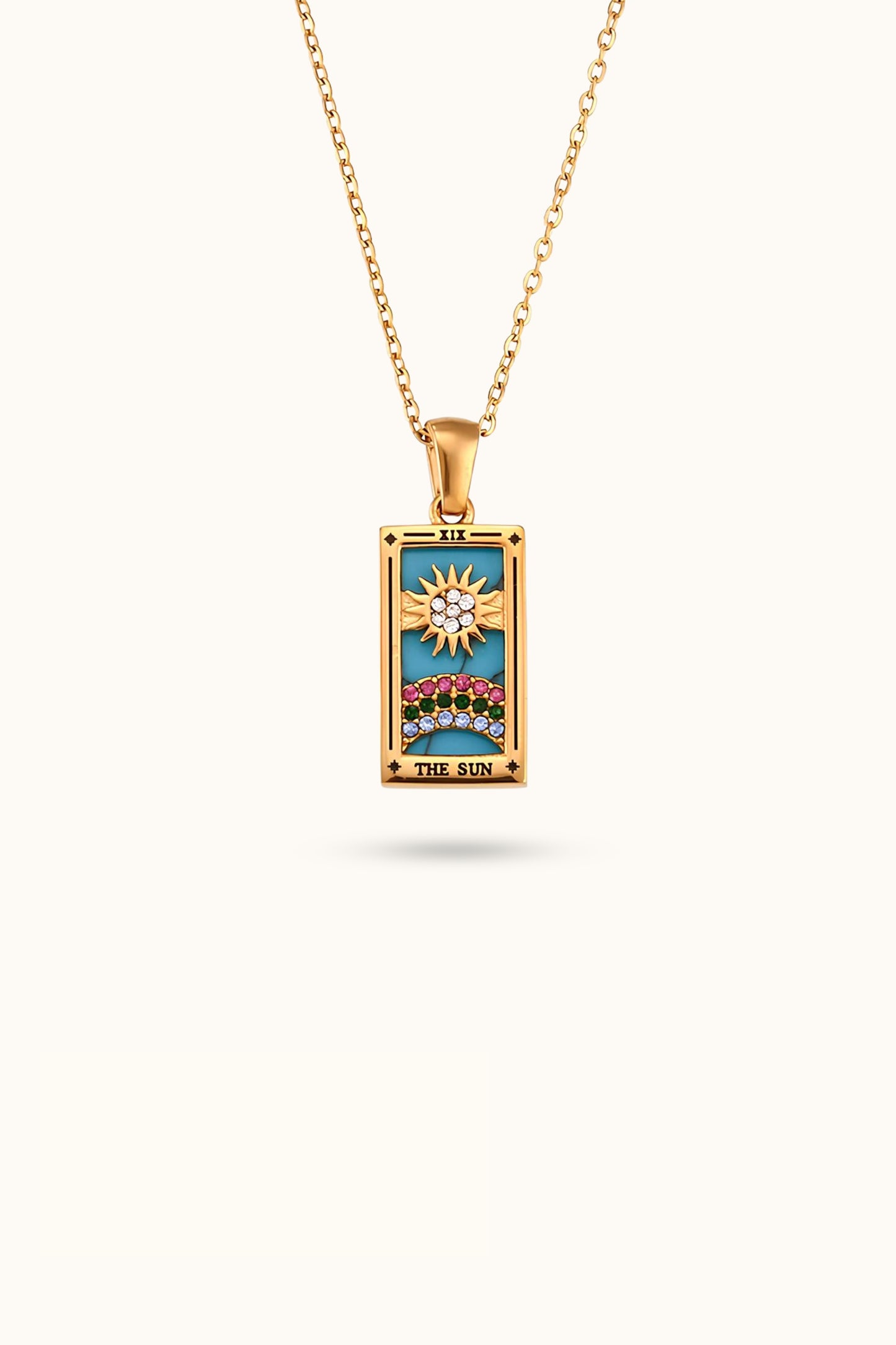 Tarot Card Necklace V1