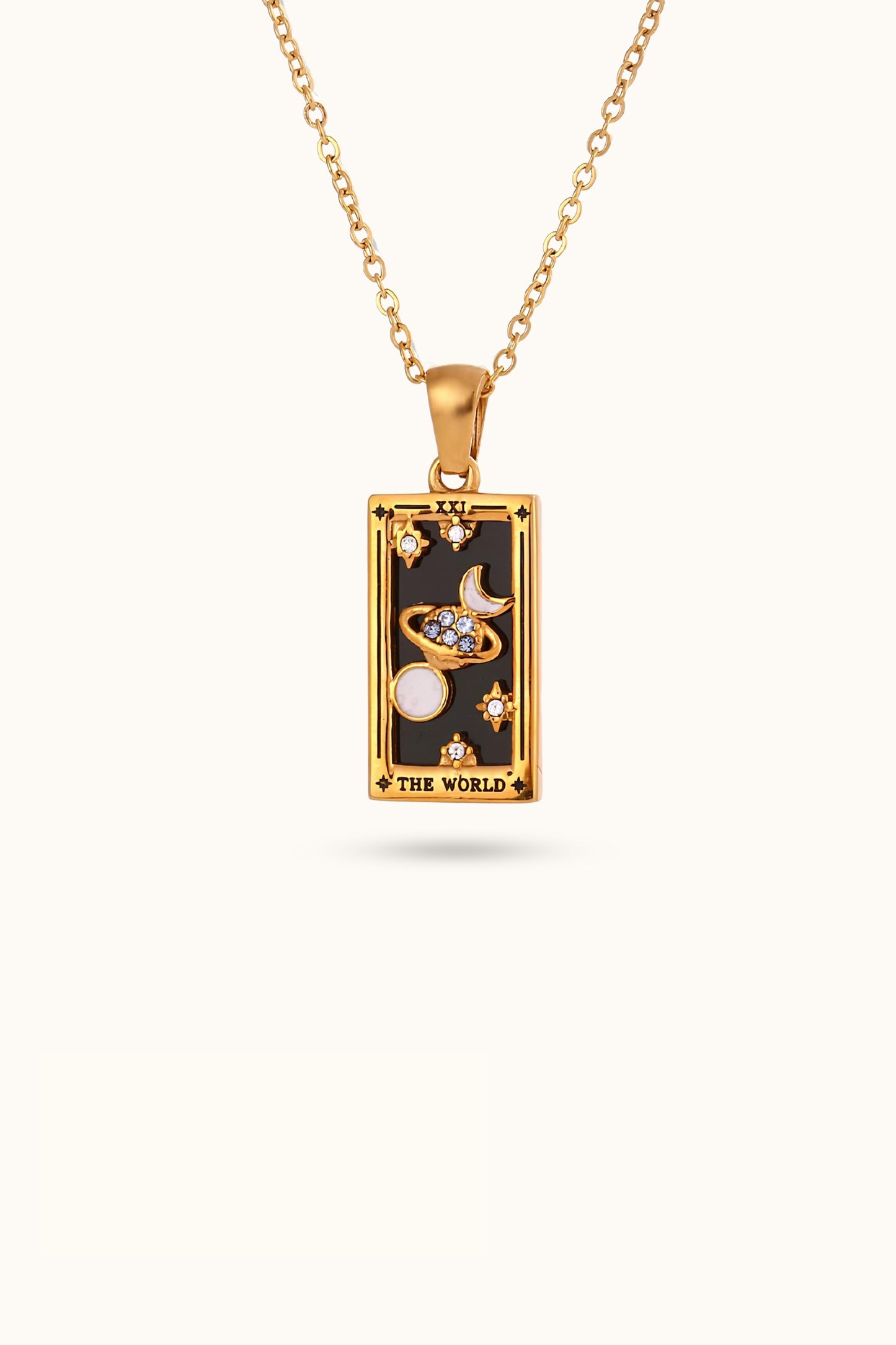 Tarot Card Necklace V1