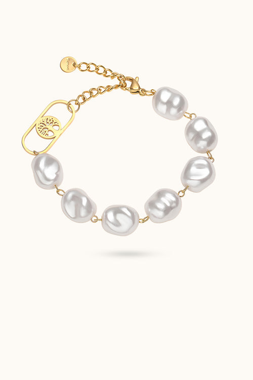 Tree of Life Pearl Bracelet