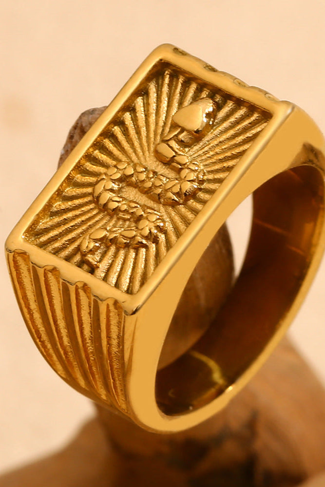 Vintage Square Snake Ring