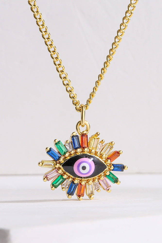 Colored Diamond All-Seeing Eye