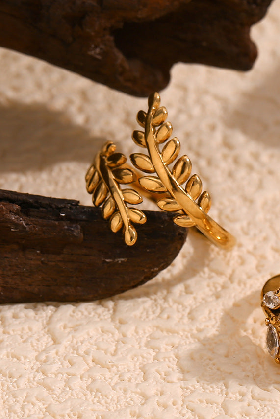 Branch Shape Open Ring