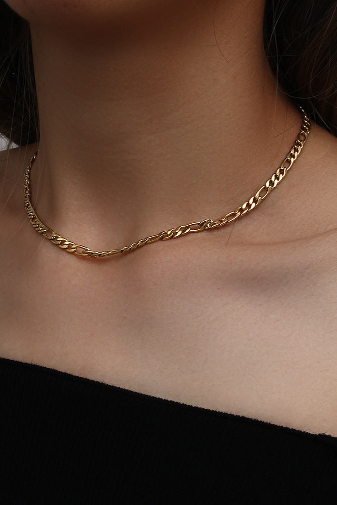 4mm Buckle Chain Necklace